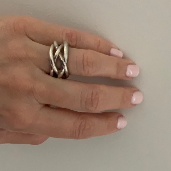 Artisan Design Silver plated ring - Picture 4 of 5